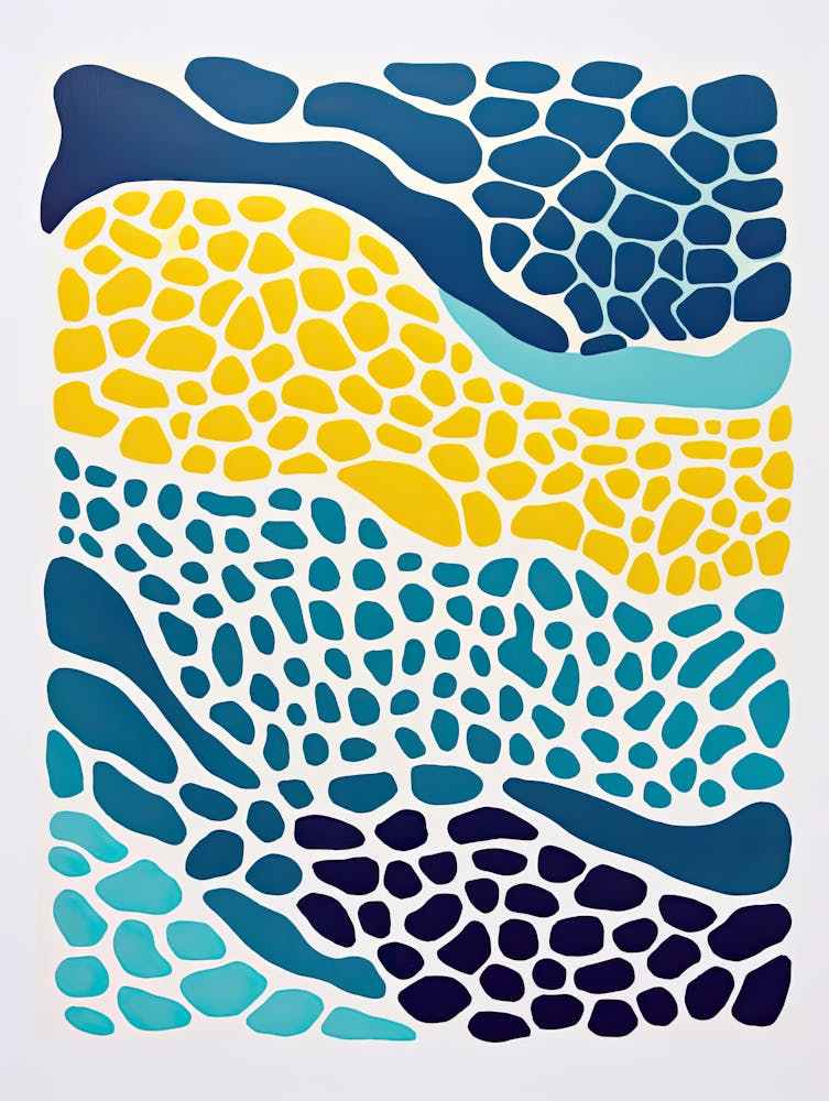 Glowing Web Psychedelic Neural Aesthetic