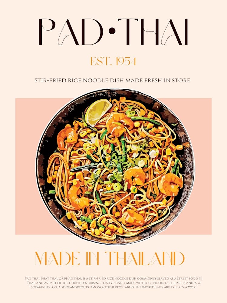 Pad Thai Mid Century