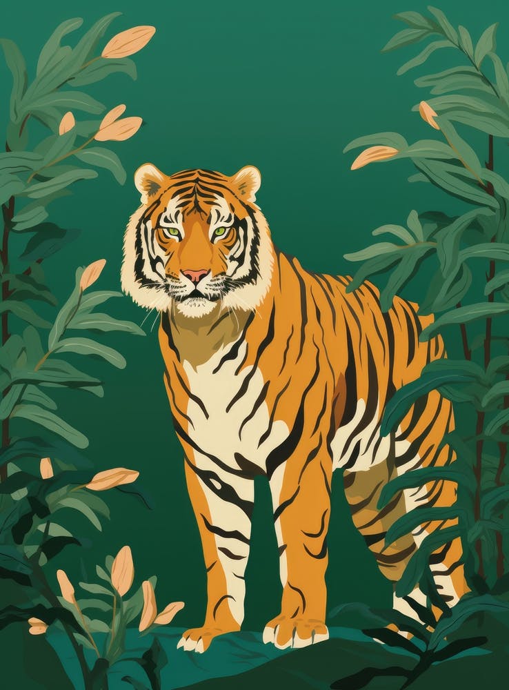 Tiger In The Jungle 29