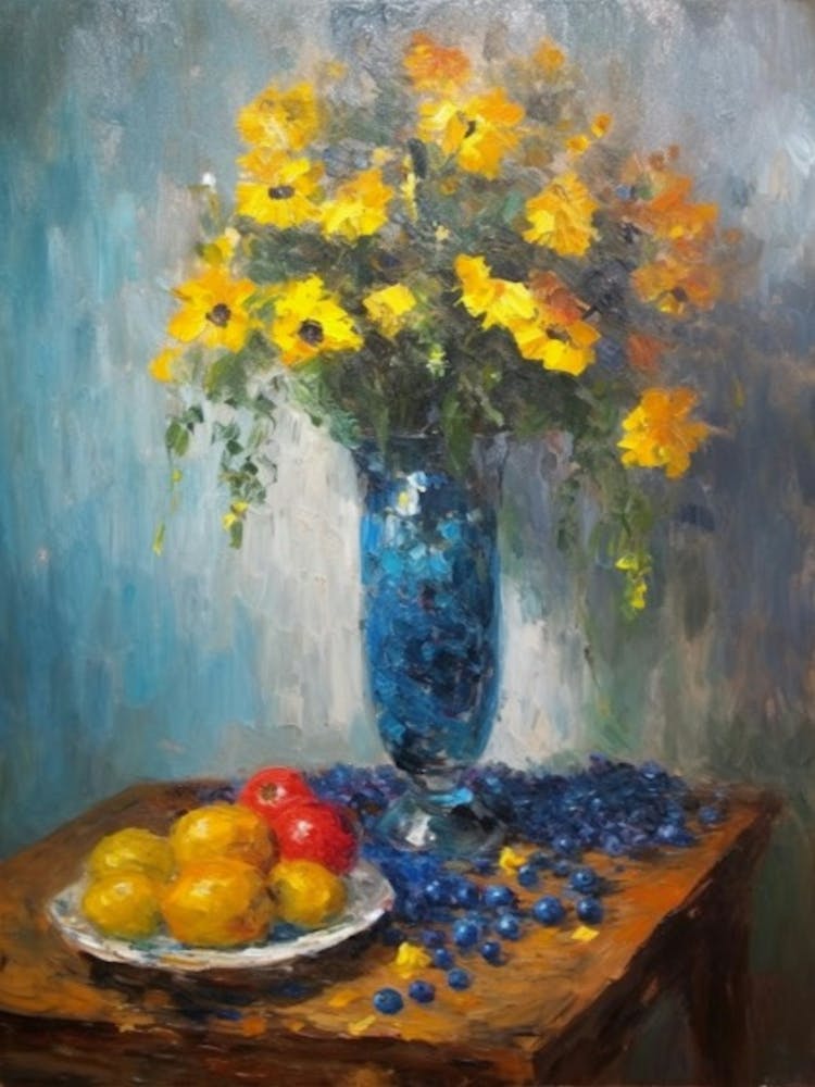 Delphinium With A Cat 4