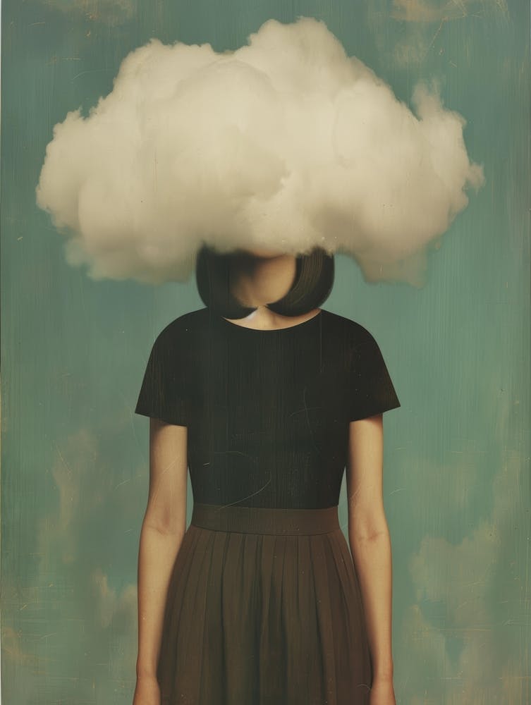 Girl With A Cloud On Her Head
