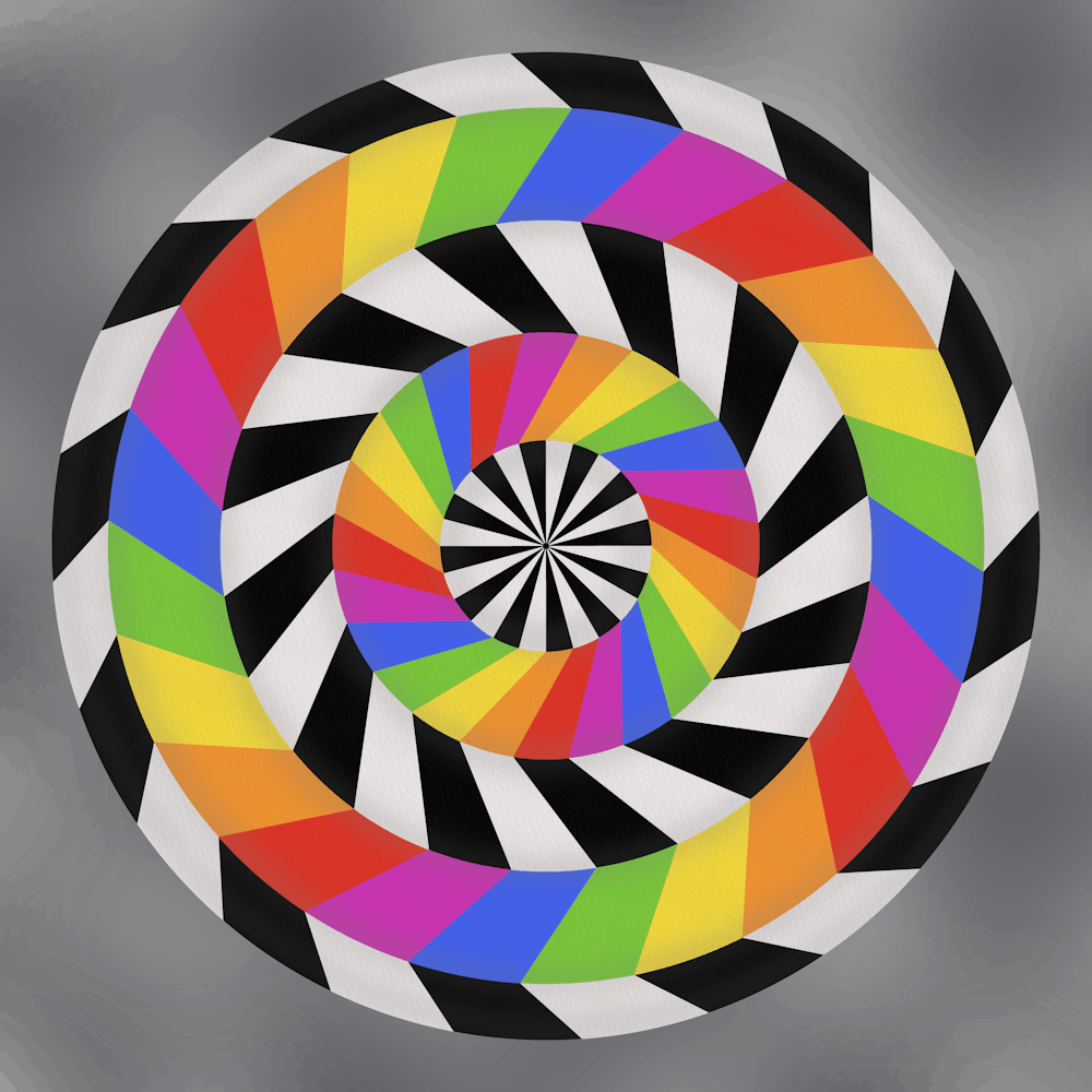 Rainbow Spiral 2