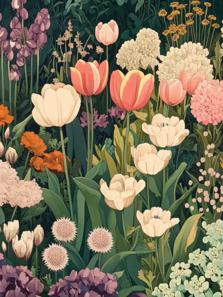 Tulips In The Garden 24