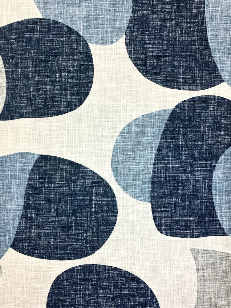 Blue And White Abstract Painting 8