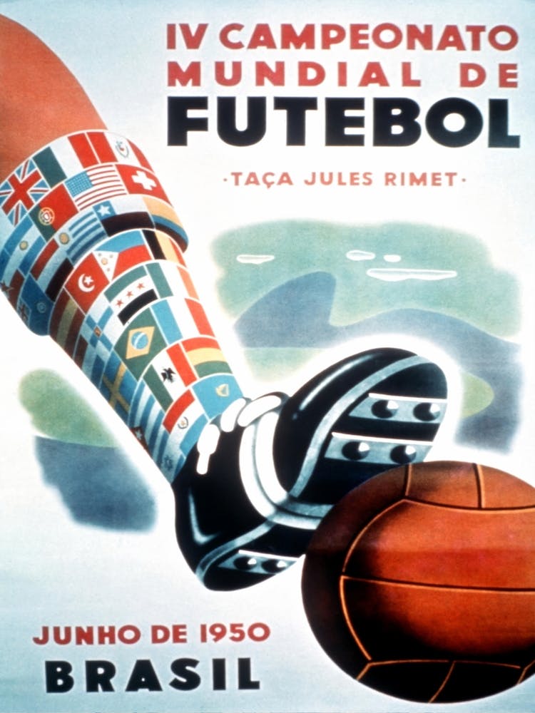 Poster World Cup 1950
