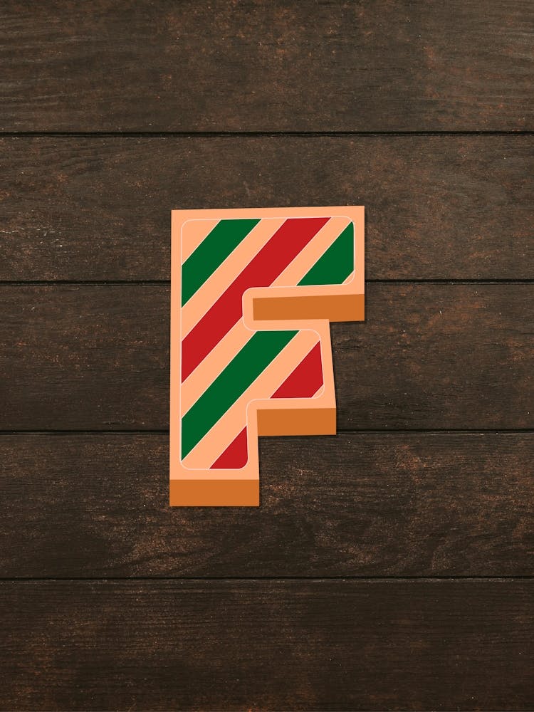 Gingerbread Christmas Letters Living Room Holiday Display 06