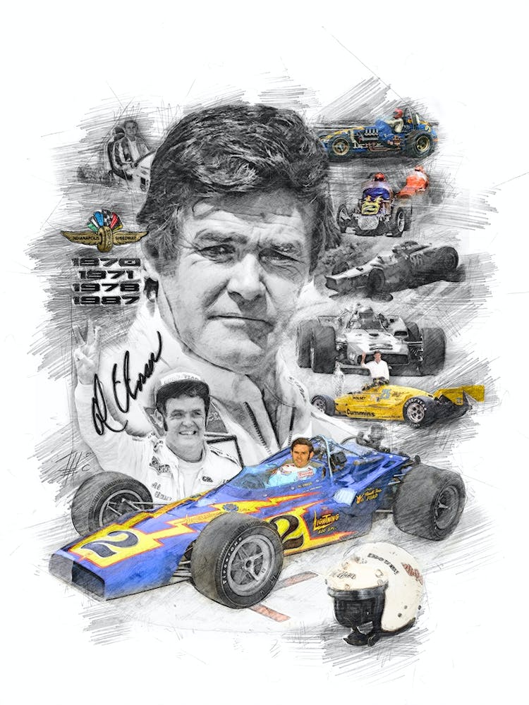 Al Unser Portrait