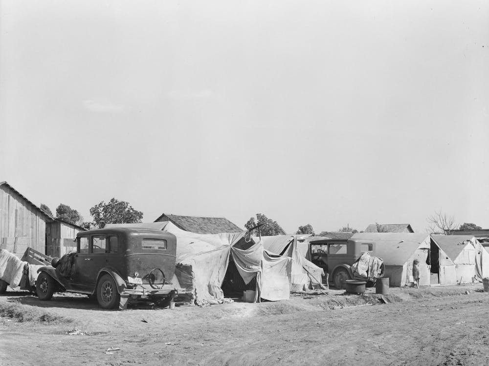 Migrant Camp, Weslaco Texas, Local Employment Men Say That There Was No Need For Migrant Labor To Handle The