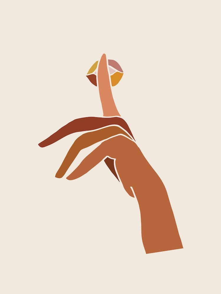 Shhhh Mosaik Erdige Farben