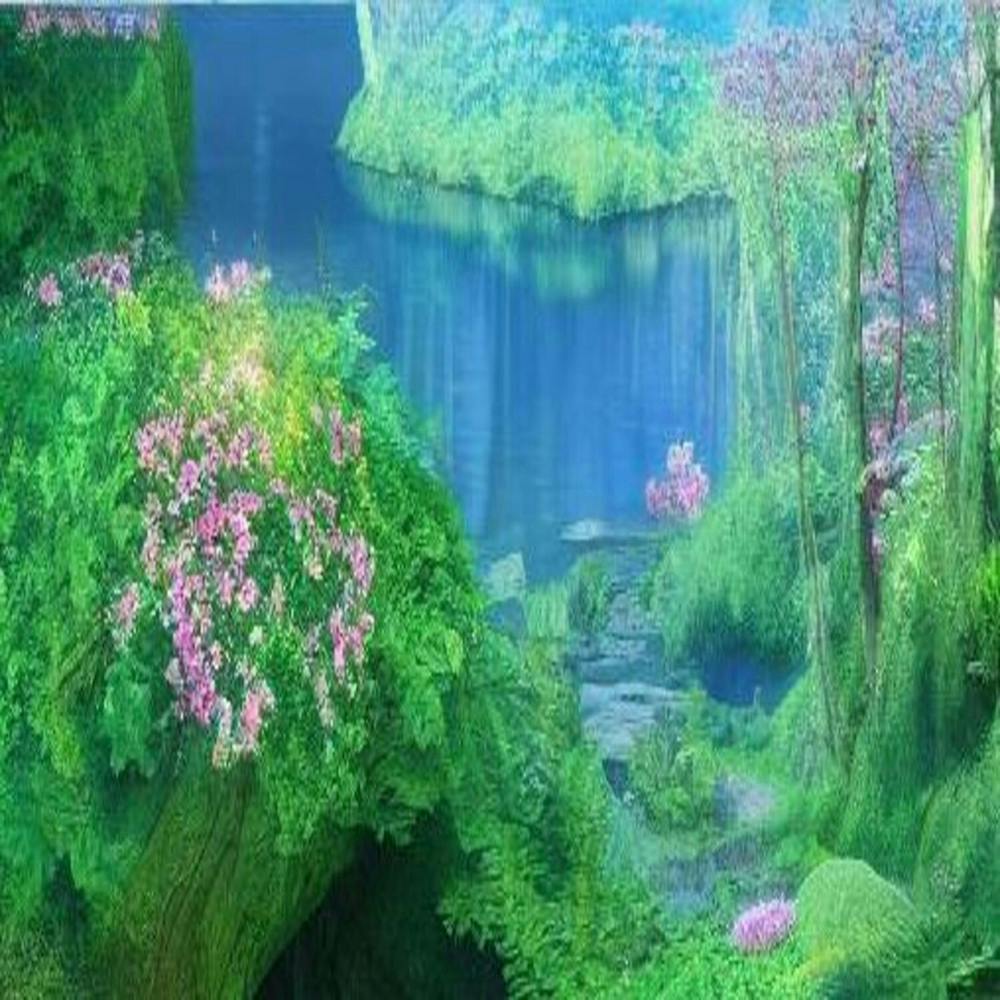 Flowers By The Lake