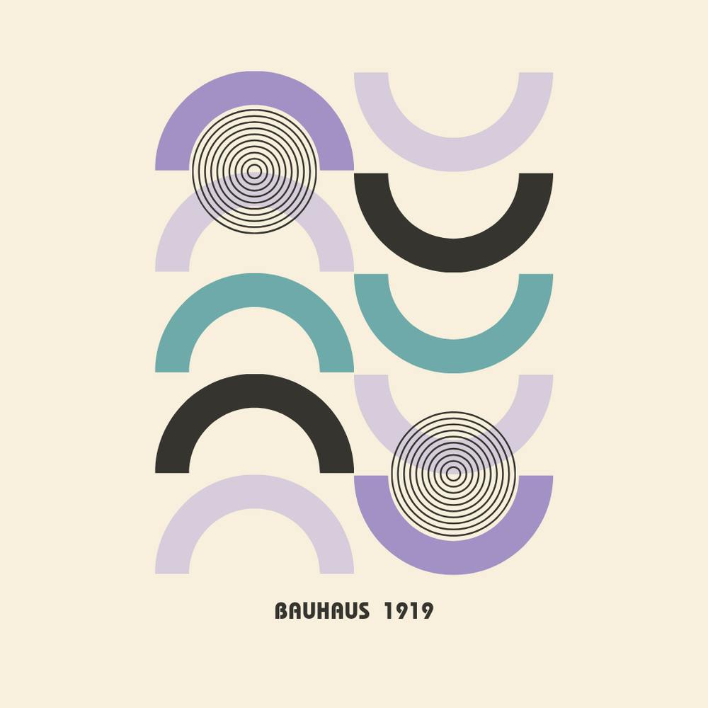 Bauhaus en violet
