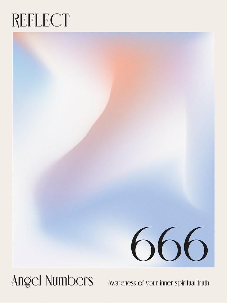 Reflect Angel Numbers 666 Aura
