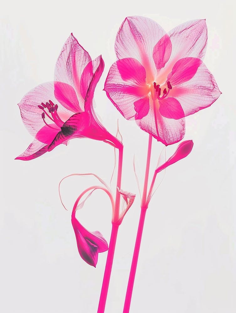 Hot Pink Amaryllis 5