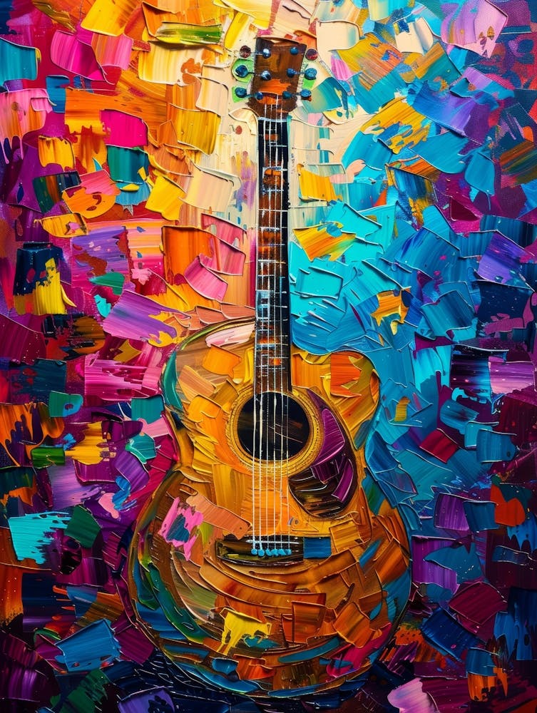 Guitar Painting