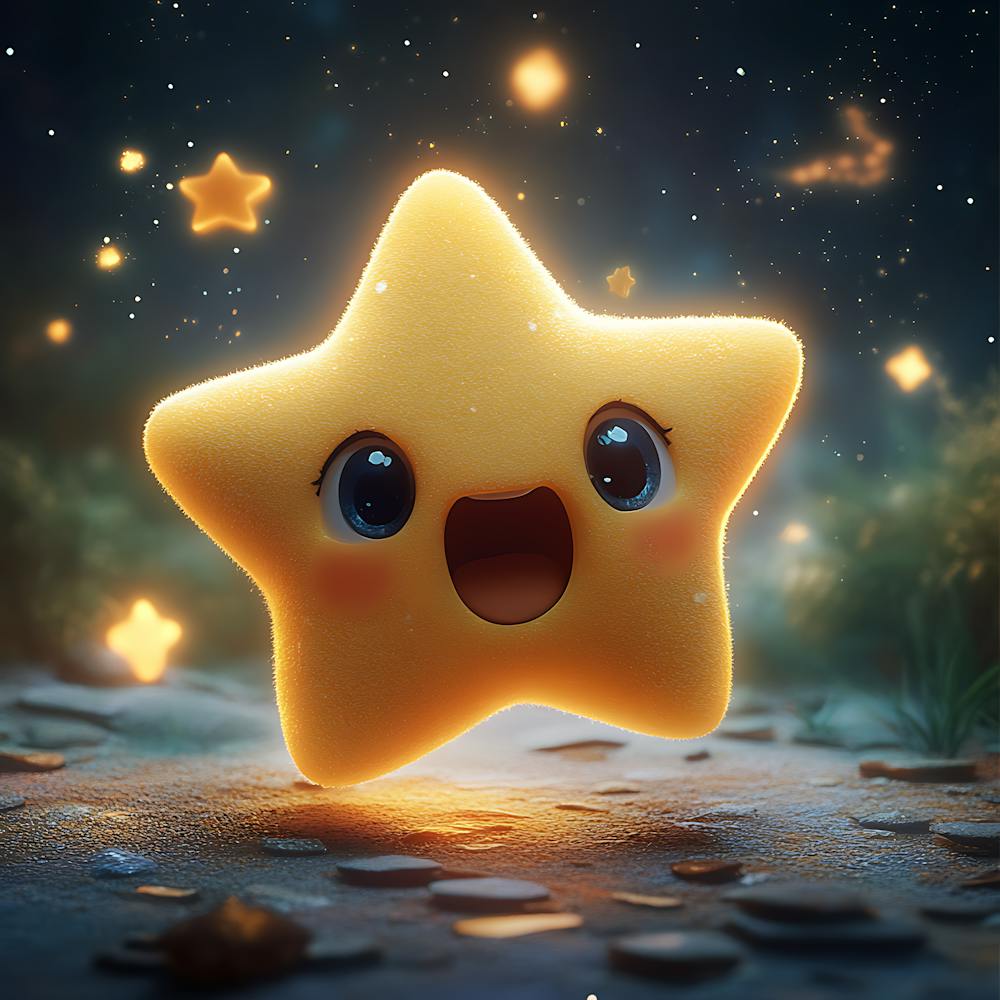 Adorable Star Character Design 7