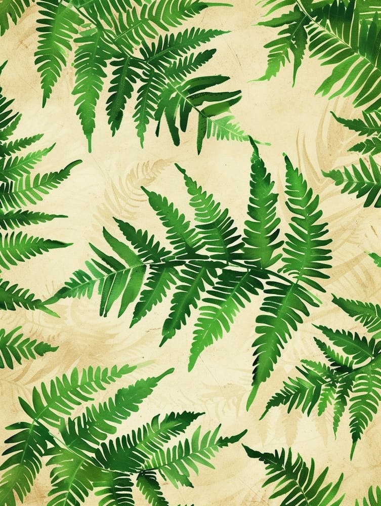 Pattern Poster Holly Fern 4