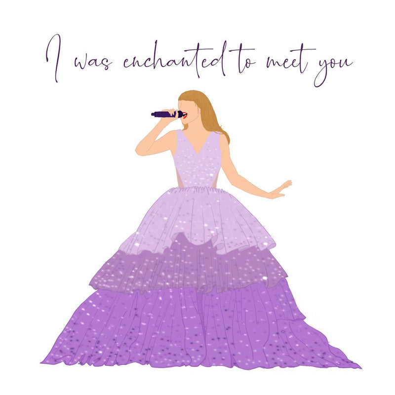 I Was Enchanted To Meet You - taylor swift - speak now era