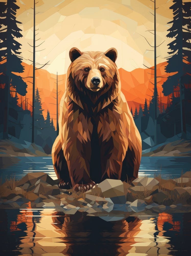 Bear In The Forest