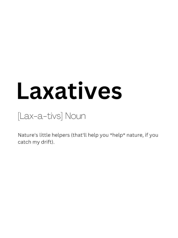 Laxatives Definition Meaning