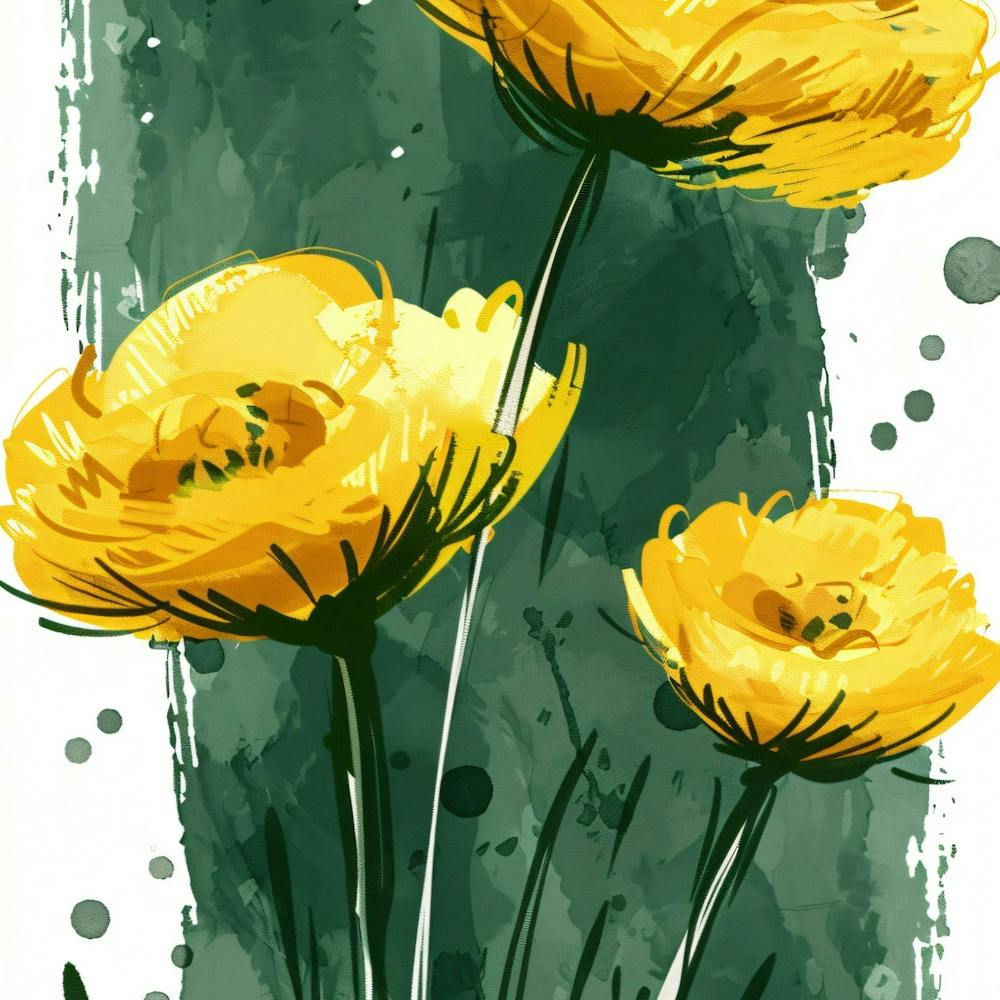 Coquelicots Jaunes 1