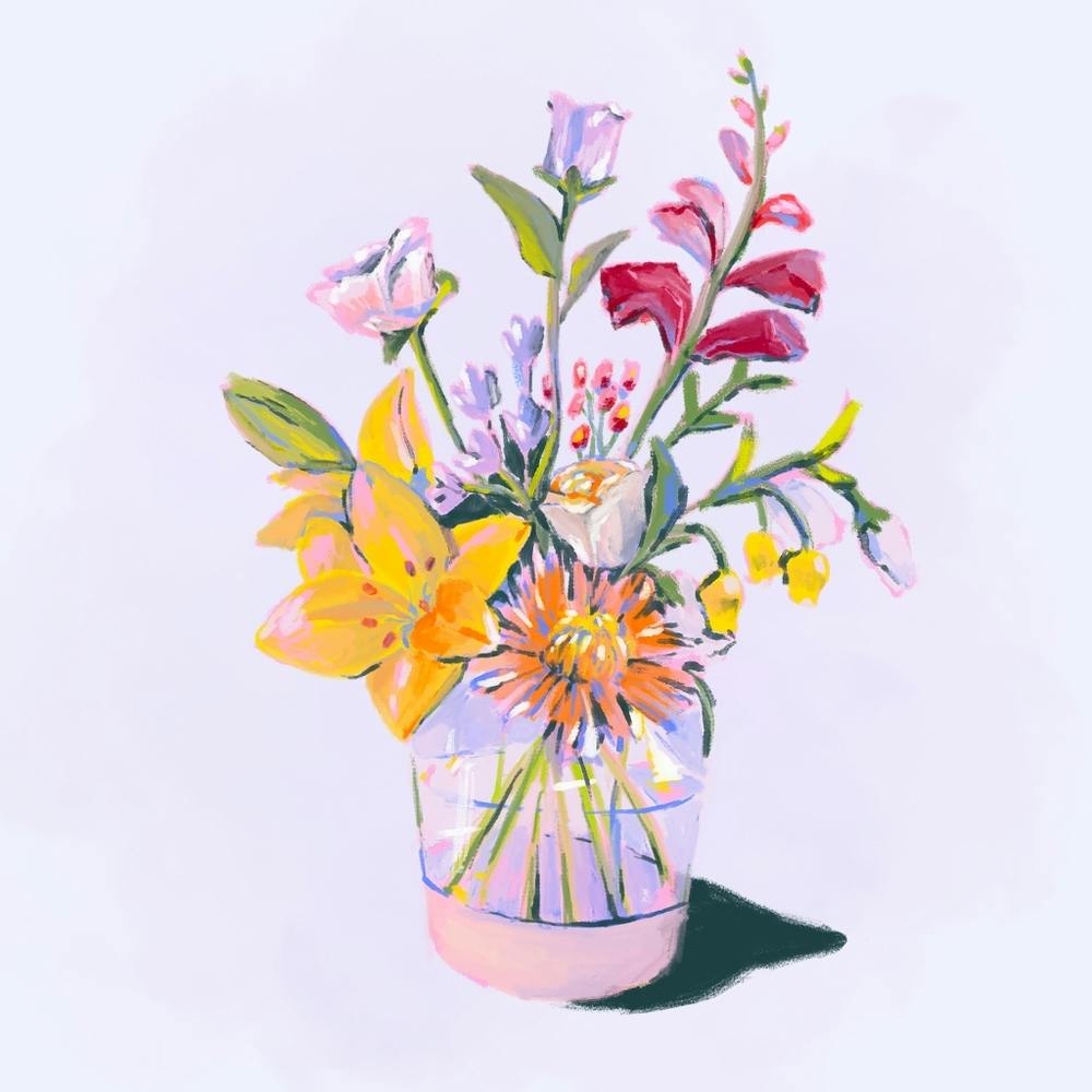 Flowers In A Vase