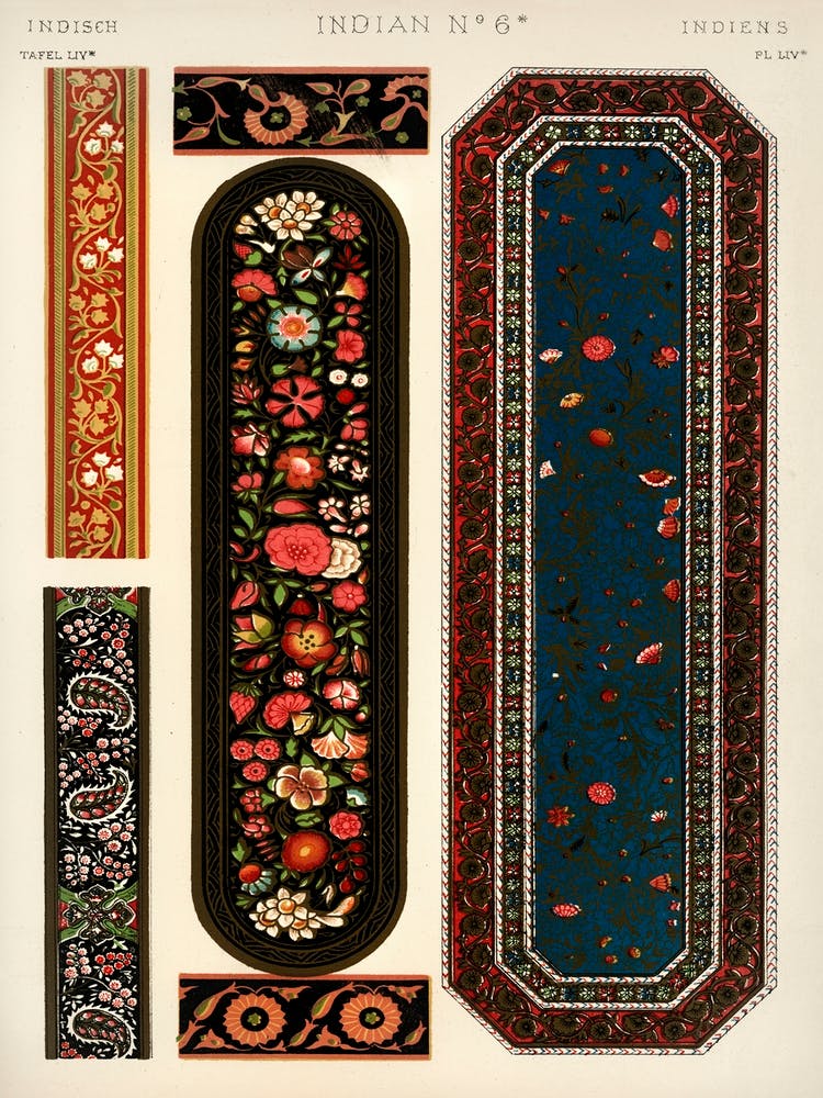 Vintage Pattern Illustration, Owen Jones                                            