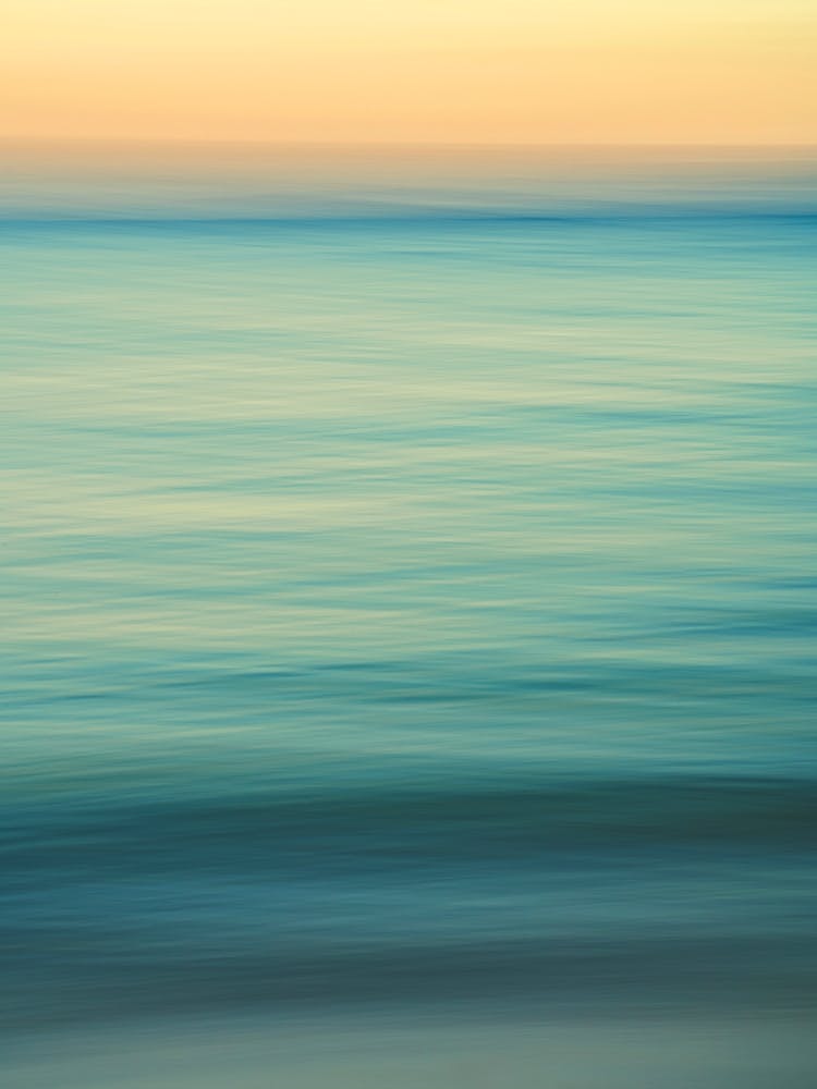 Abstract Seascape Sunset