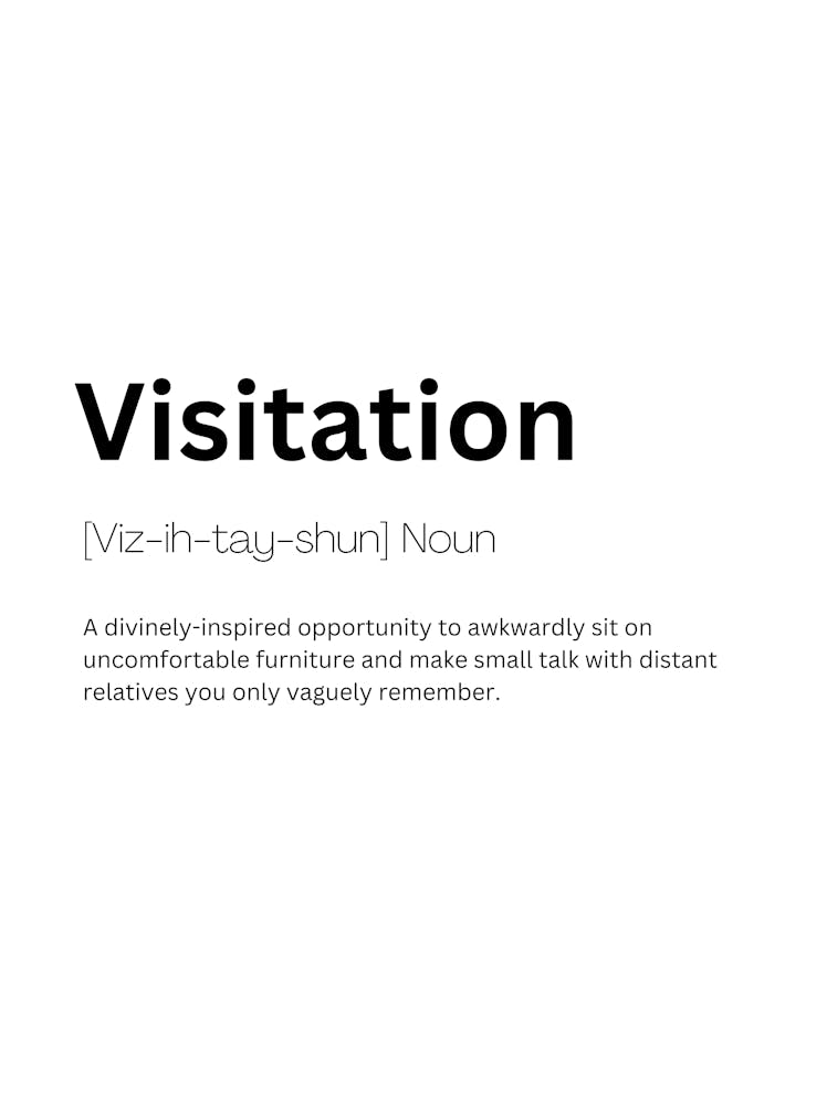 Visitation Definition Meaning