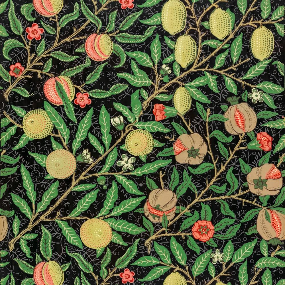 William Morris Fruit Pattern (1862)