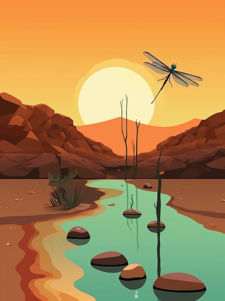 Sunset Dragonfly 1