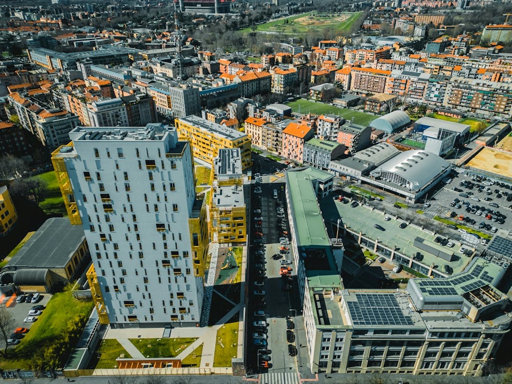 Drone Photo City Life Milan, Italy 202320230311 Dji 0676