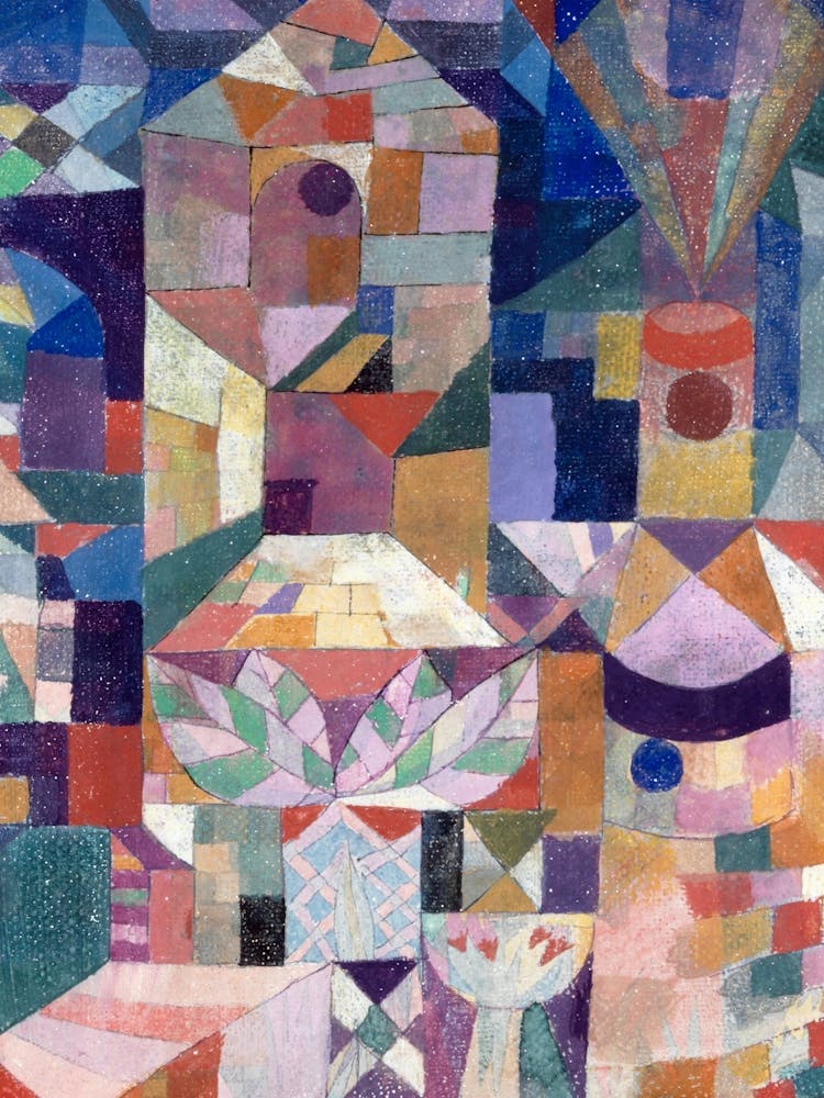Burggarten, Paul Klee Abstract Botanical