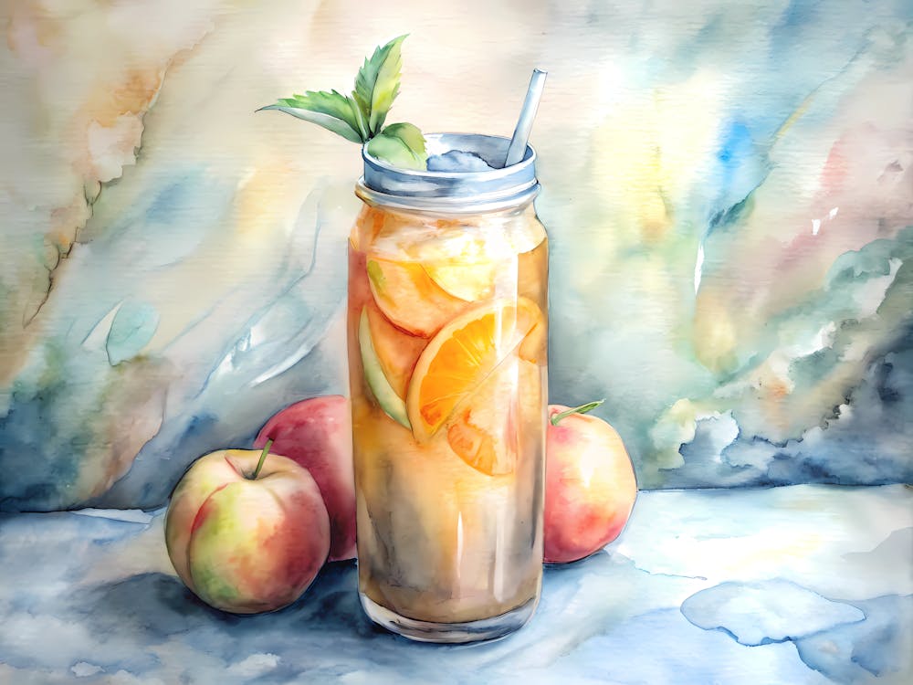 Ginger Peach Iced Tea Global