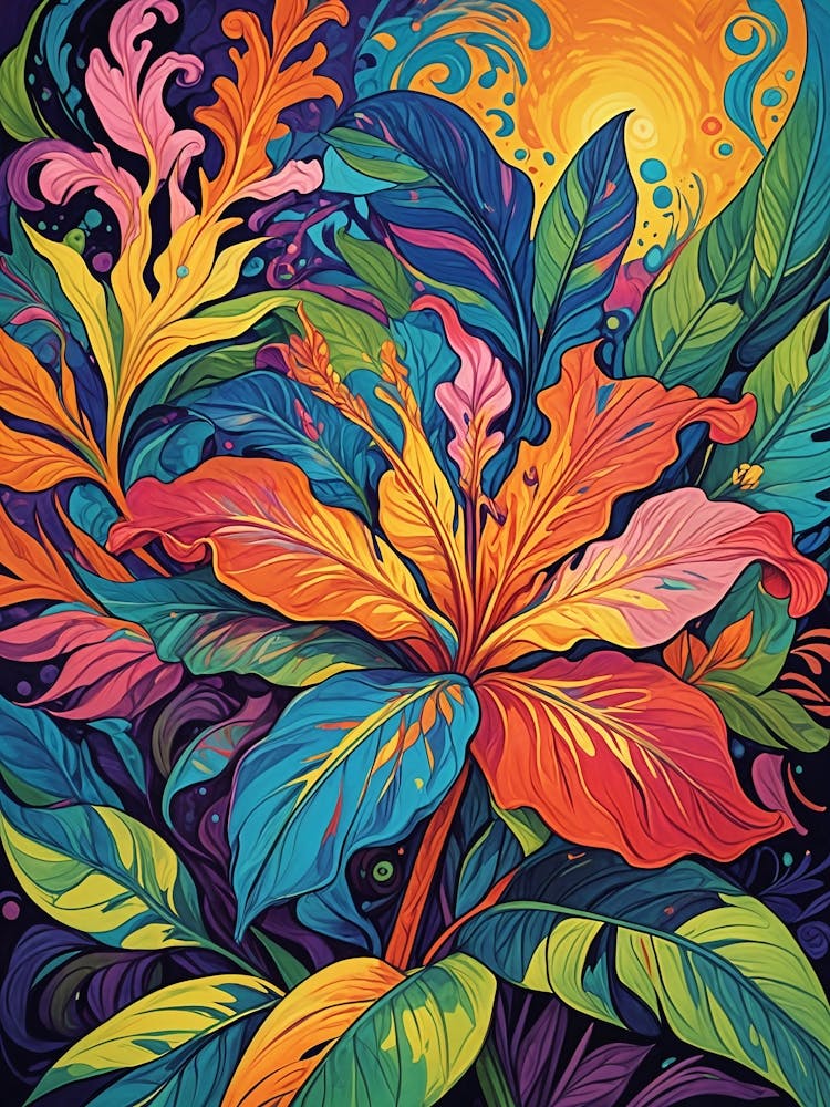 Colourful Flowerburst no2