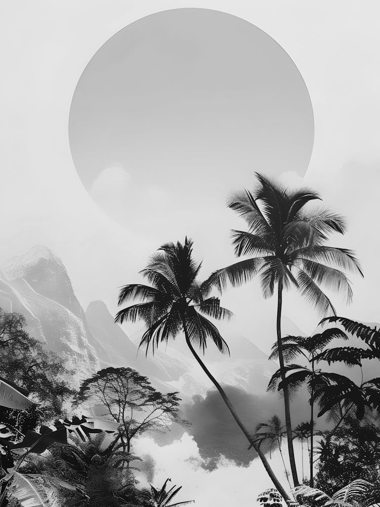 Palm Trees In The Jungle