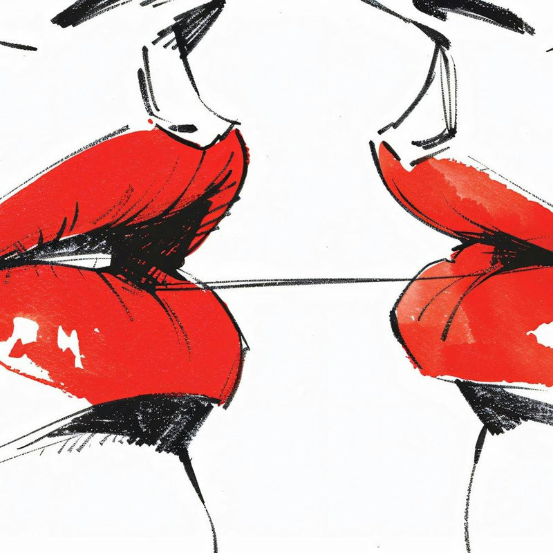 Kissing Lips - I kissed a girl