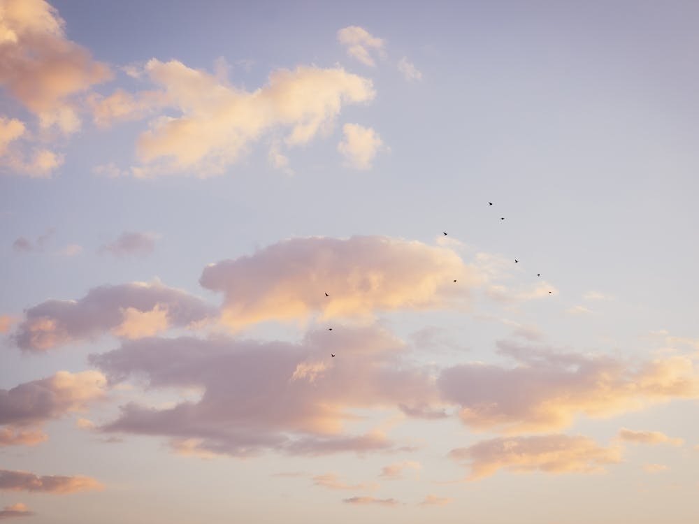 Sonnenuntergang im Flug, Granada, Spanien