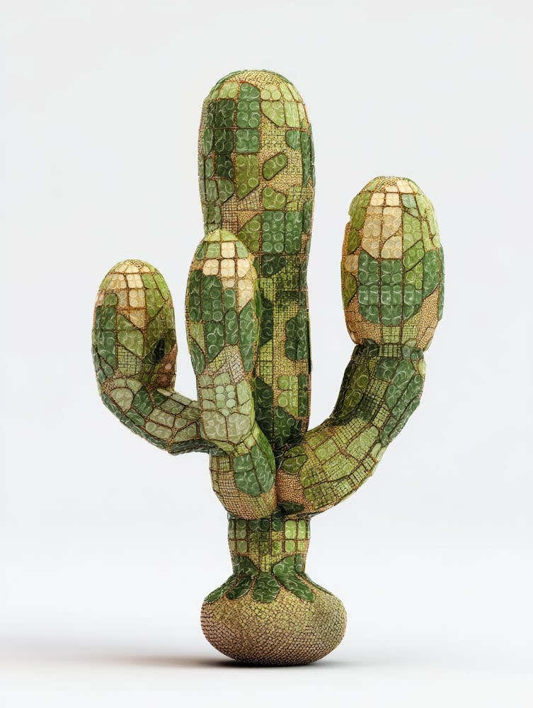 Mosaic Cactus 2