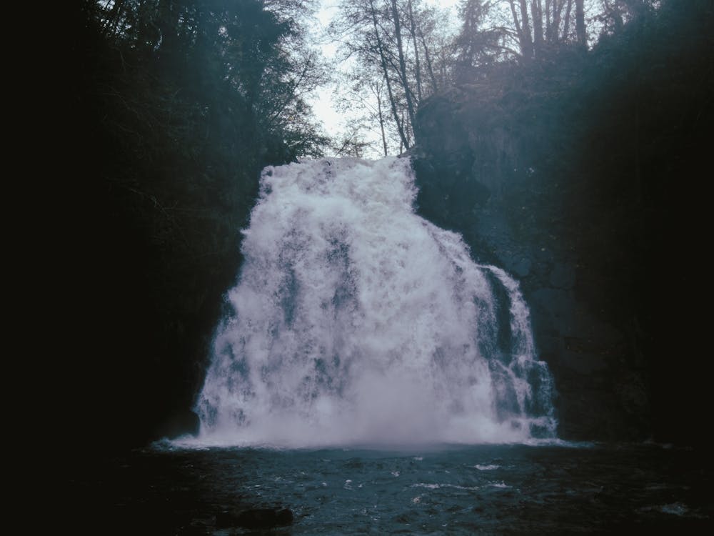 Dark Waterfall