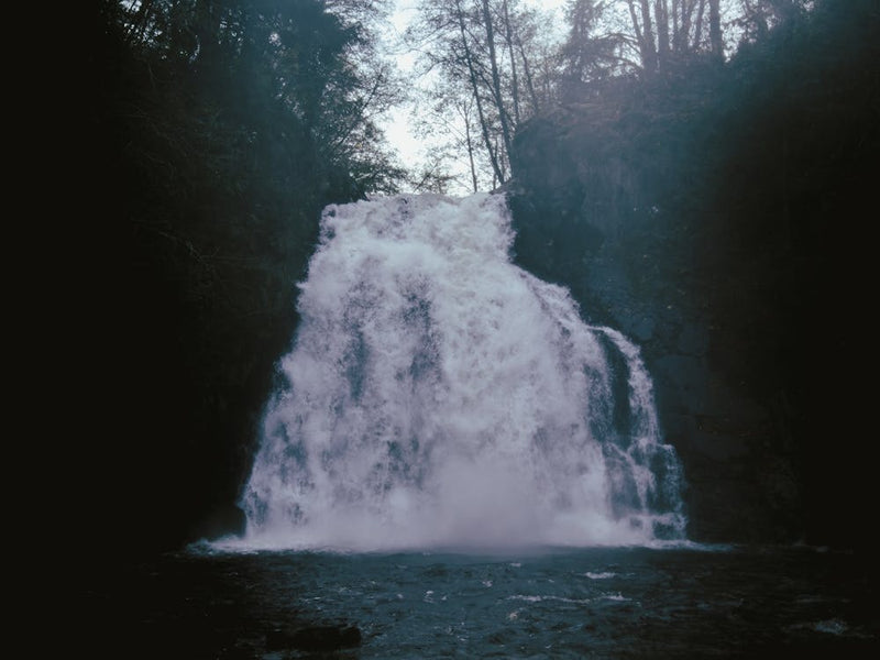 Dark Waterfall