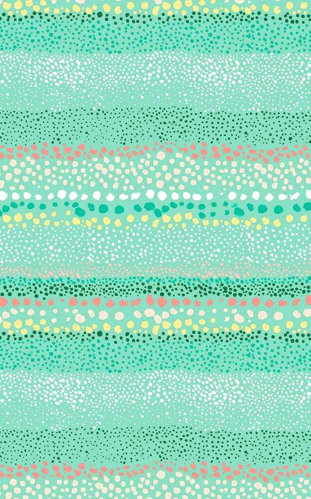 Little Textured Dots Green