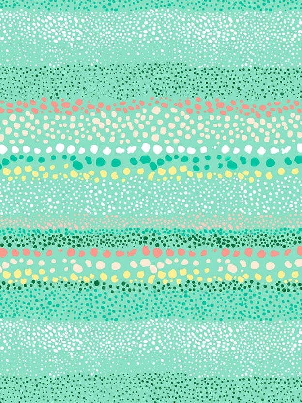 Little Textured Dots Green