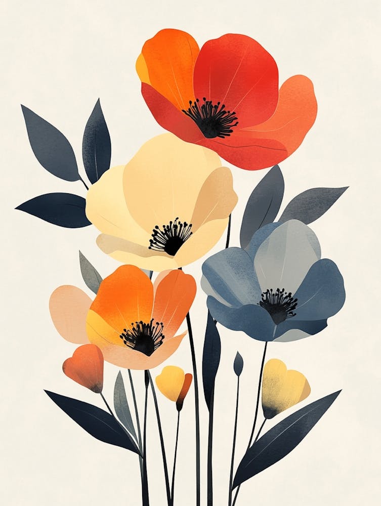 Poppies Canvas Print 23