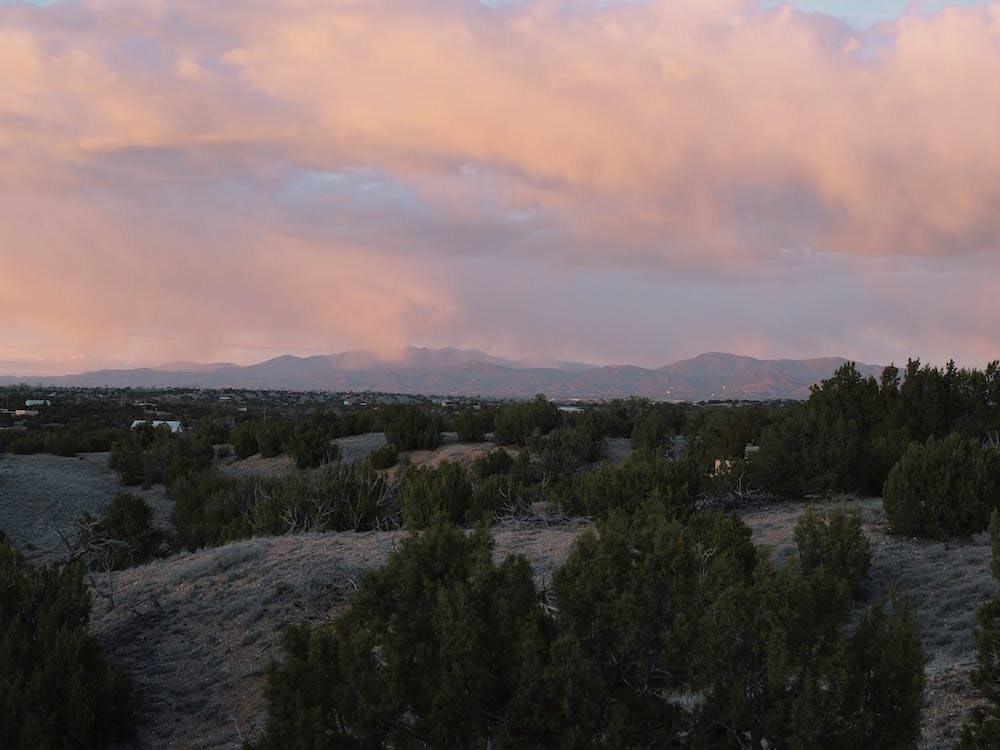 Pastel Desert Sunset