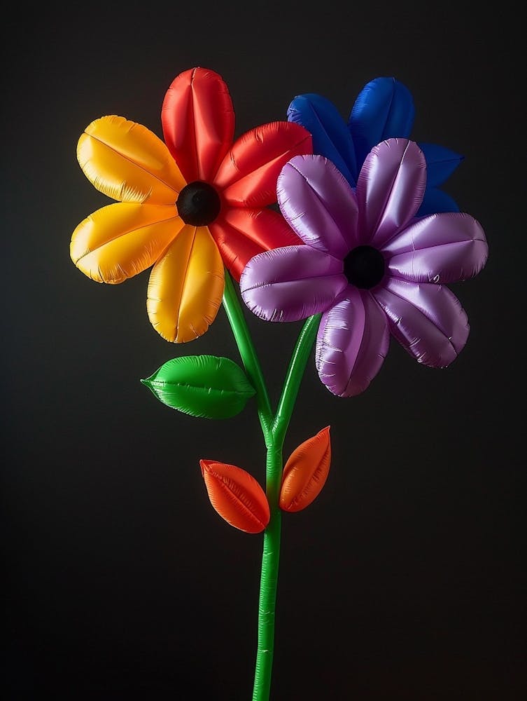 Bright Inflatable Flowers Black Eyed Susan 1