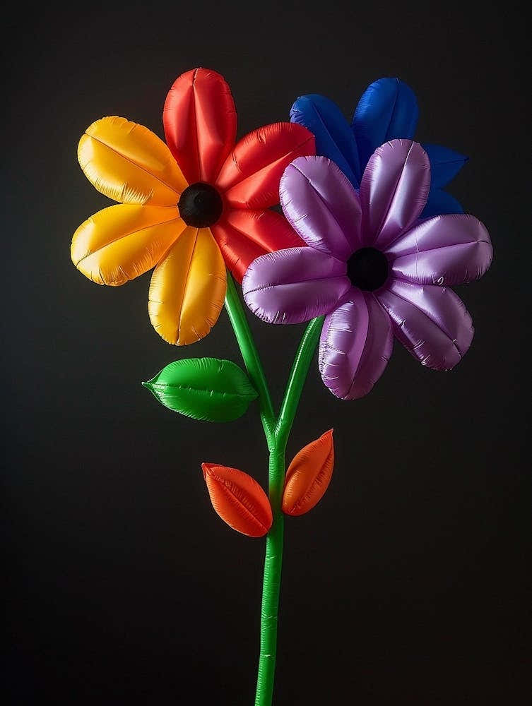 Bright Inflatable Flowers Black Eyed Susan 1