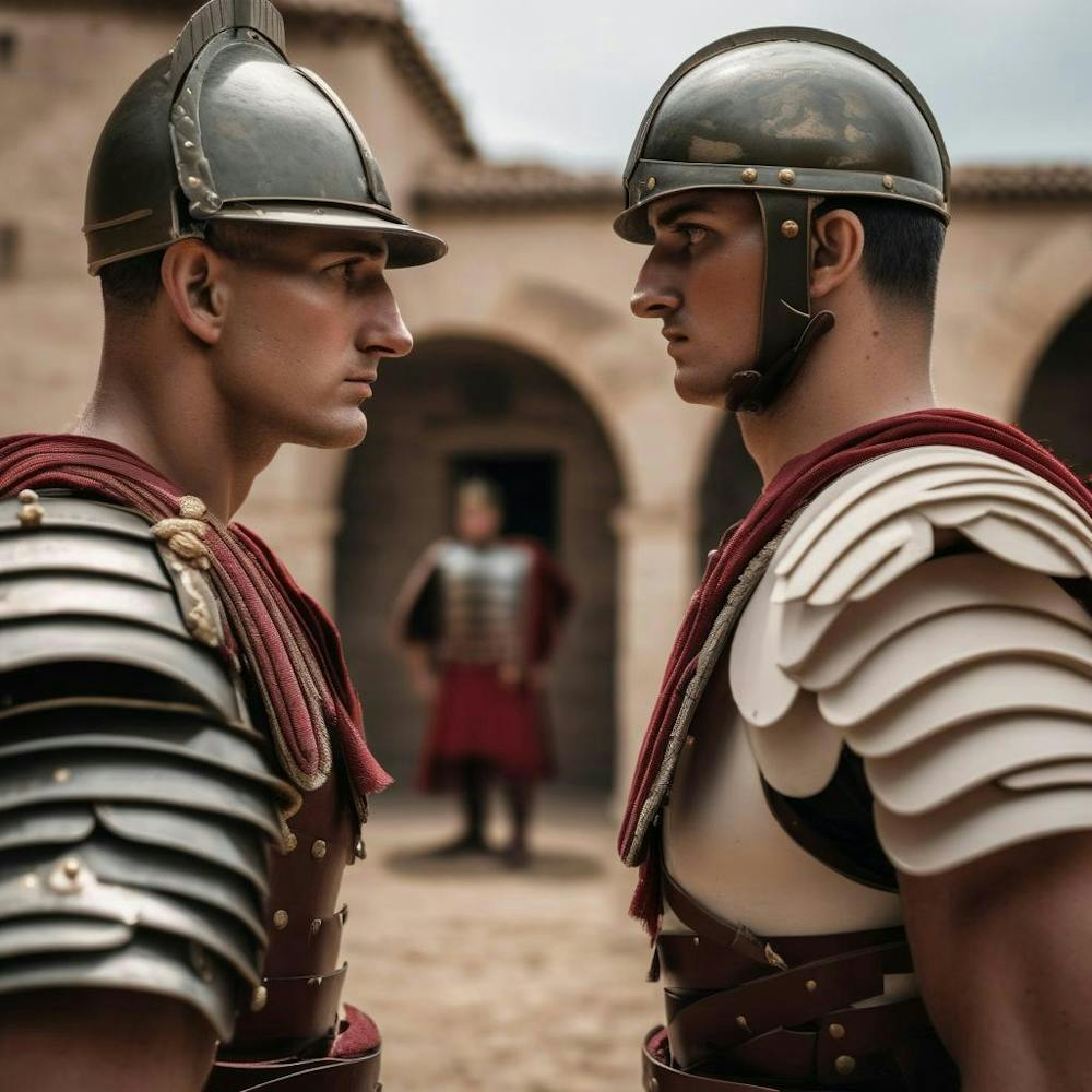 Two Roman Soldiers