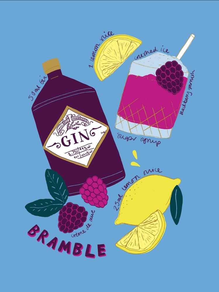 Gin Bramble
