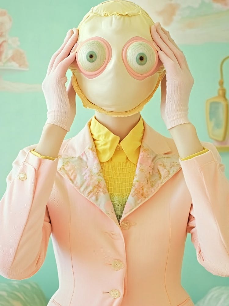 Girl With A Mask 1