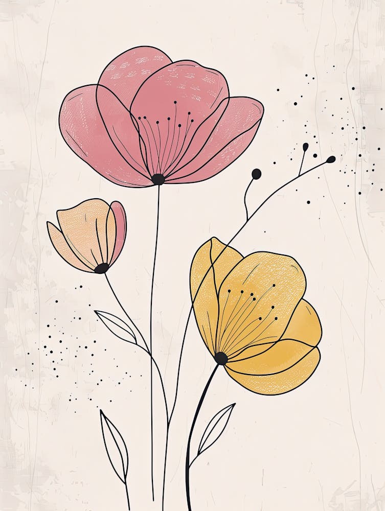 Fresno Flower Market Boho Minimalistischer Stil